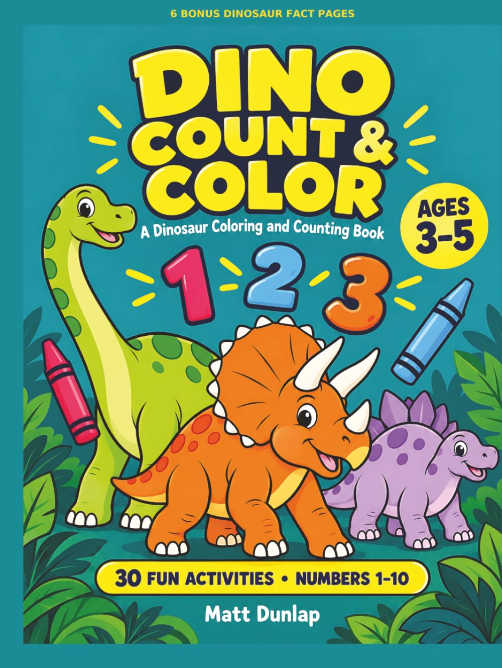 capítulo por capítulo baixar Dino Count and Color: A Dinosaur Coloring and Counting Book