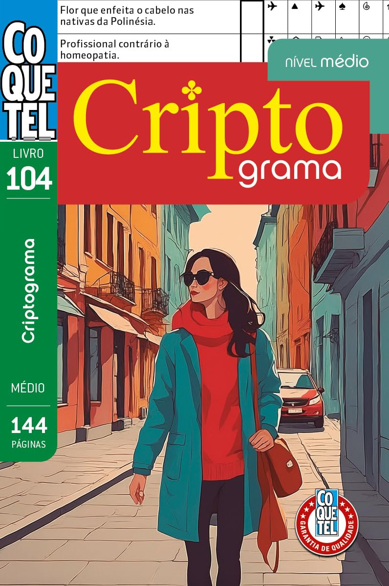 ler totalmente Livro Coquetel Criptograma 104: Nível médio