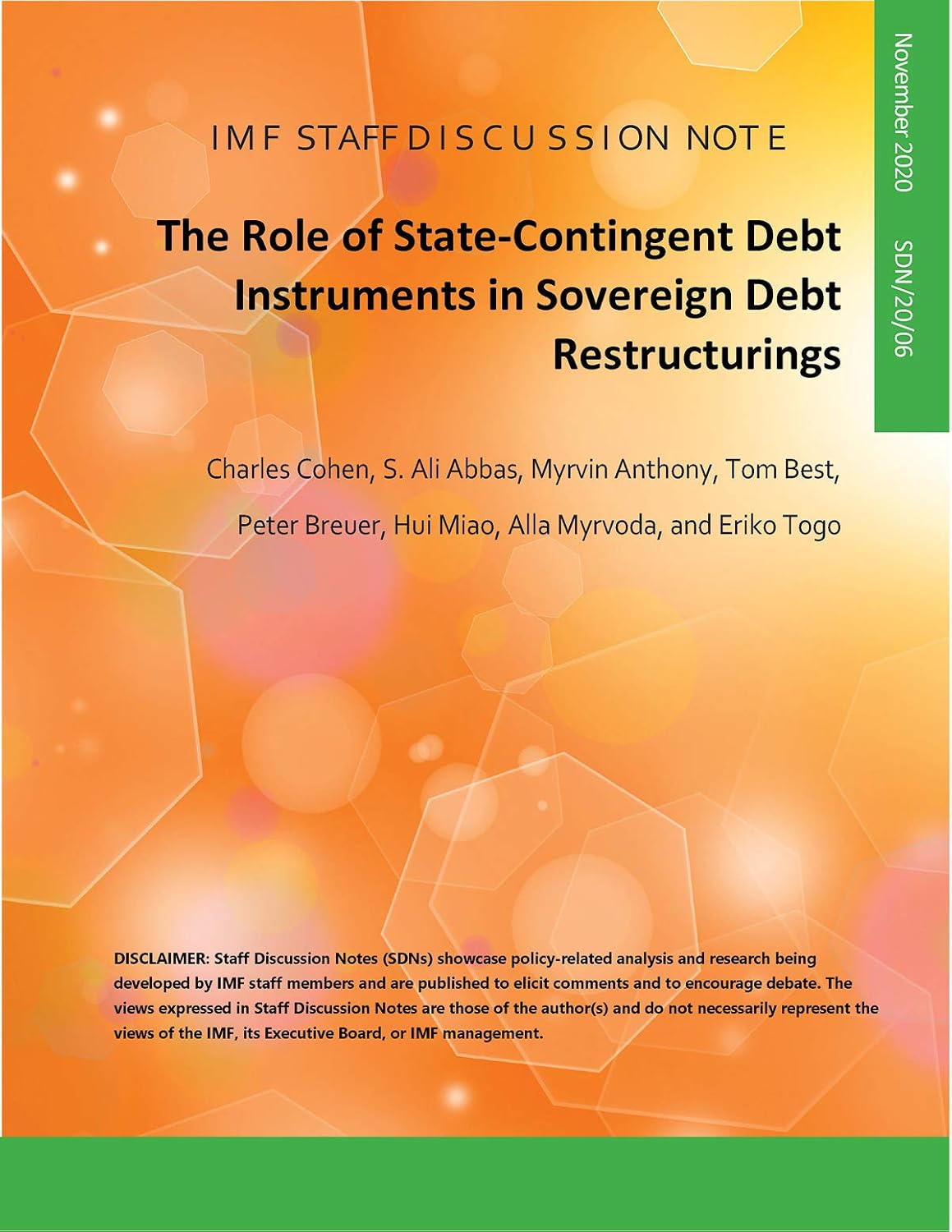 ler totalmente The Role of State-Contingent Debt Instruments in Sovereign Debt Restructurings (English Edition)