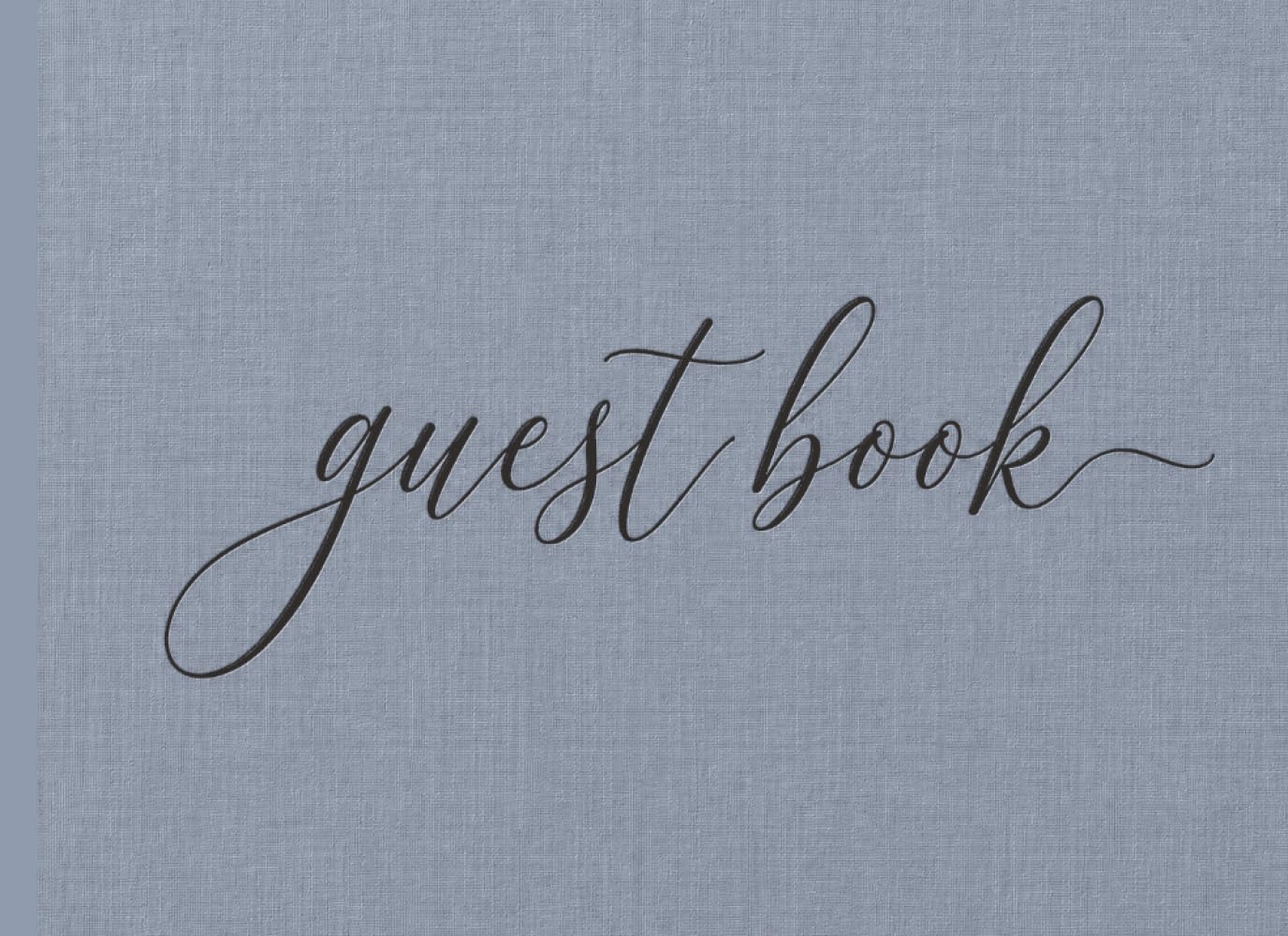 Guest Book: Elegant Blue Linen Guest Book for Wedding Reception • Keepsake Sign In Book for Guests to Share Memories, Advice & Well Wishes baixar o livro de graça