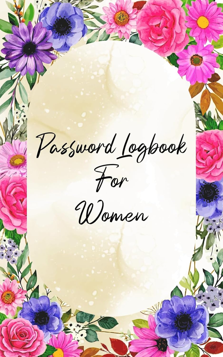 ler totalmente Password Logbook For Women: Internet Password Keeper and Internet Address Organizer with Alphabetical Tabs, Floral Book Cover Edition