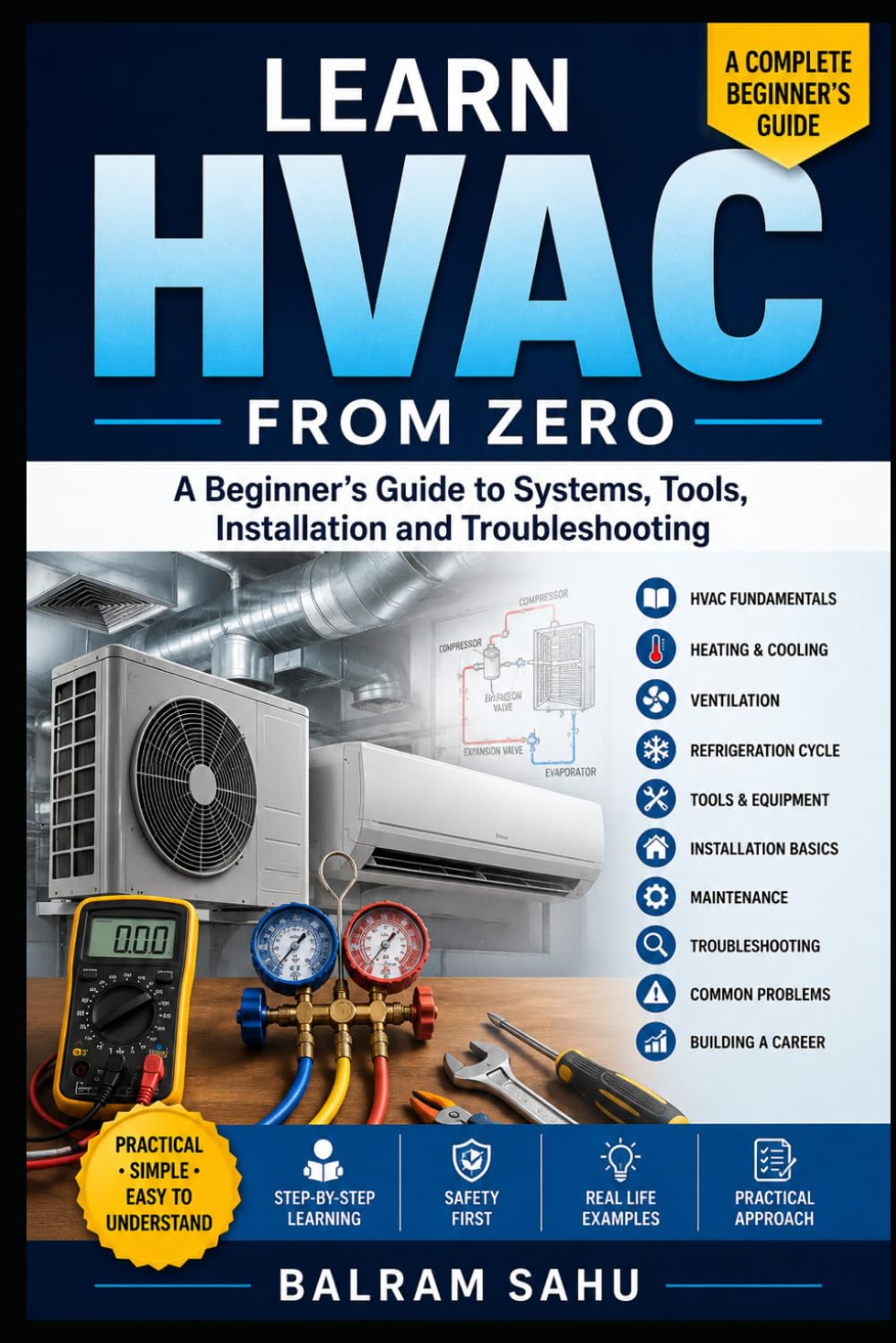 ler totalmente Learn HVAC from Zero: A Beginner’s Guide to Systems, Tools, Installation and Troubleshooting