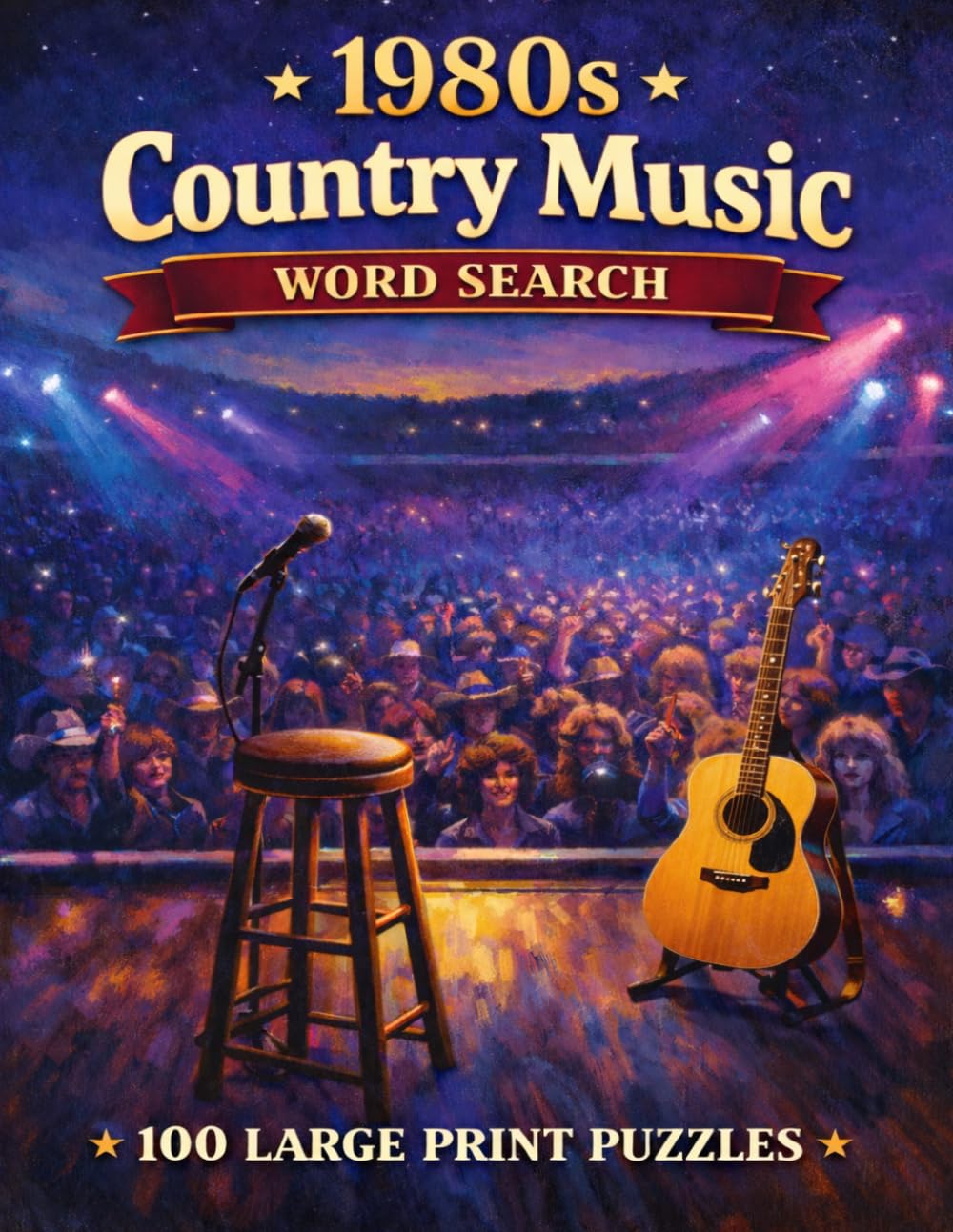 capítulo por capítulo baixar 1980s Country Music Word Search: 100 Large Print Puzzles Celebrating the New Traditionalists, the Outlaws, and the Decade That Saved Country Music (The Music Collection)