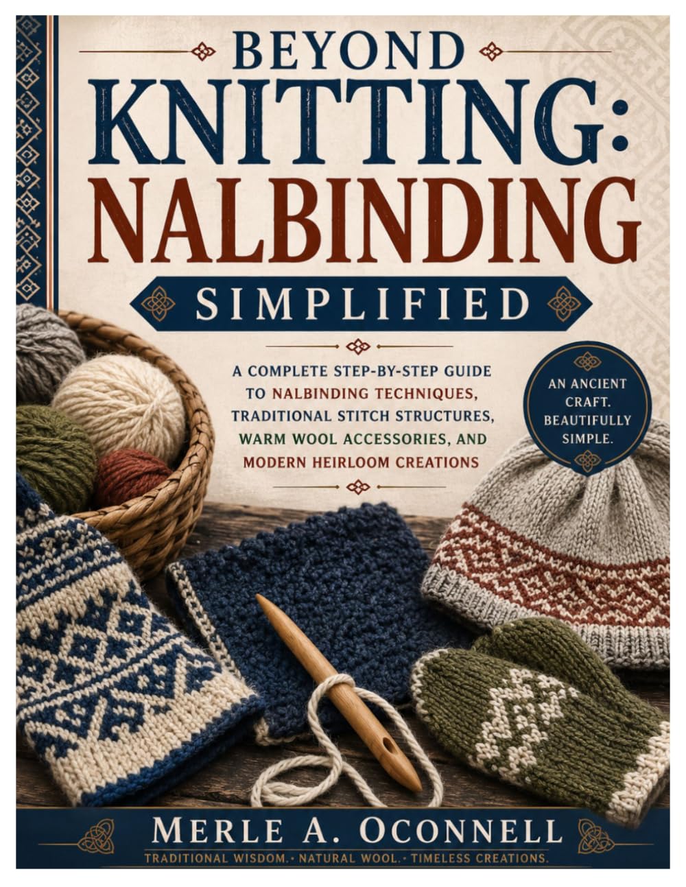 capítulo por capítulo baixar Beyond Knitting: Nalbinding Simplified: A Complete Step-by-Step Guide to Nalbinding Techniques, Traditional Stitch Structures, Warm Wool Accessories, and Modern Heirloom Creations
