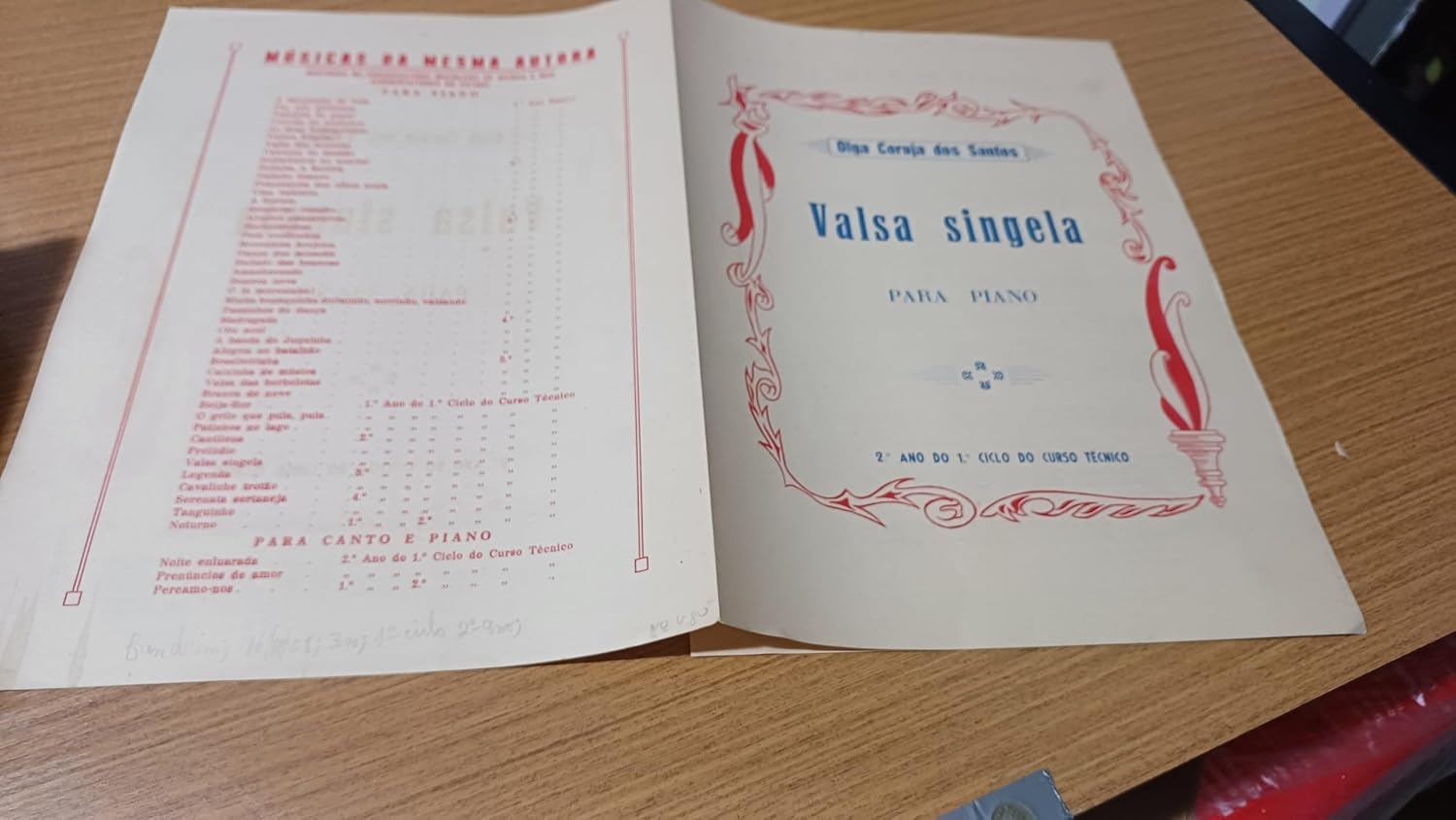 Partitura Valsa Singela Para Piano - Olga Coruja dos Santos baixar livro de graça