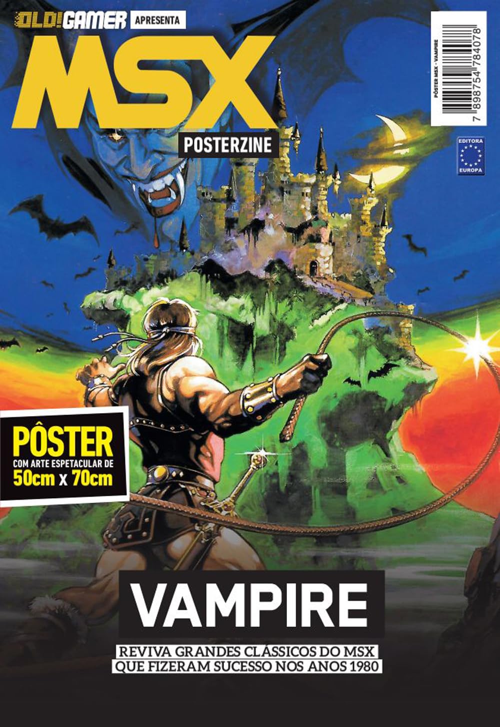 MSX - Vampire Killer - Superpôster OLD!Gamer baixar o livro de graça