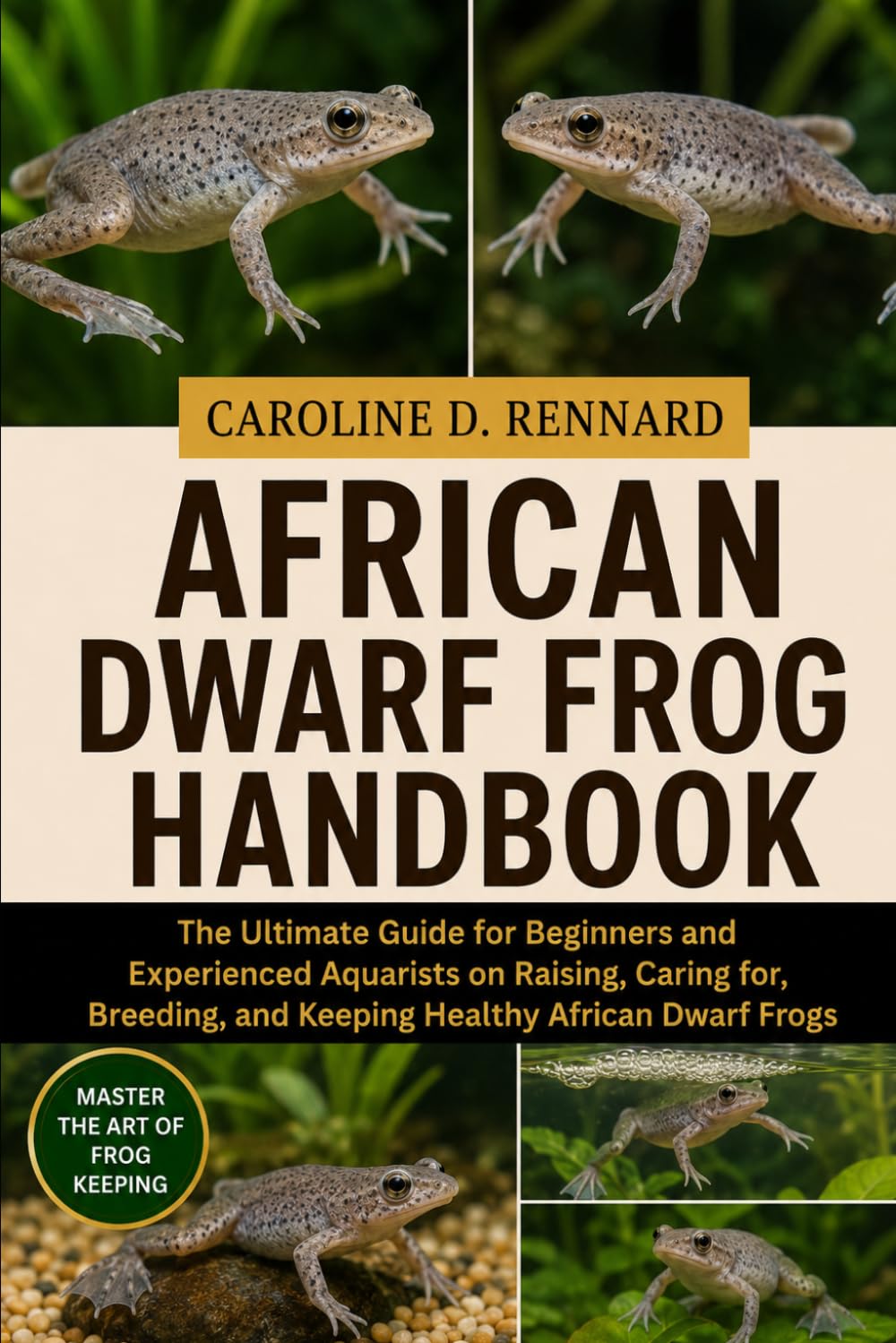 capítulo por capítulo baixar African Dwarf Frog Handbook: The Ultimate Guide for Beginners and Experienced Aquarists on Raising, Caring for, Breeding, and Keeping Healthy African Dwarf Frogs