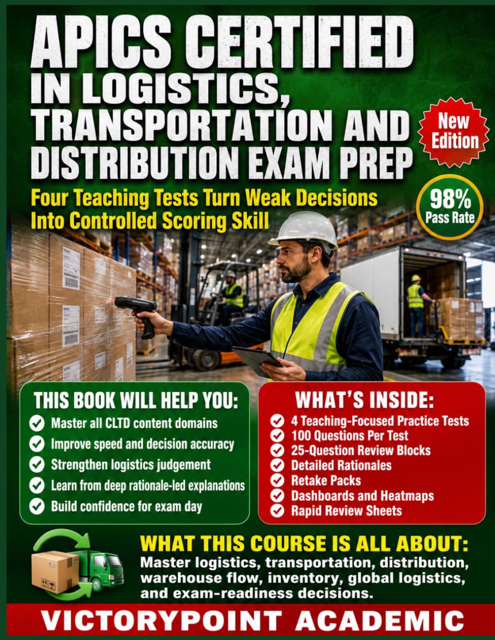 ler totalmente APICS CERTIFIED IN LOGISTICS, TRANSPORTATION AND DISTRIBUTION EXAM PREP: Four Teaching Tests Turn Weak Decisions Into Controlled Scoring Skill