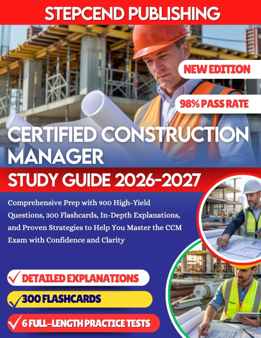 capítulo por capítulo baixar CERTIFIED CONSTRUCTION MANAGER STUDY GUIDE 2026-2027: Comprehensive Prep with 900 High-Yield Questions, 300 Flashcards, In-Depth Explanations, and... the CCM Exam with Confidence and Clarity