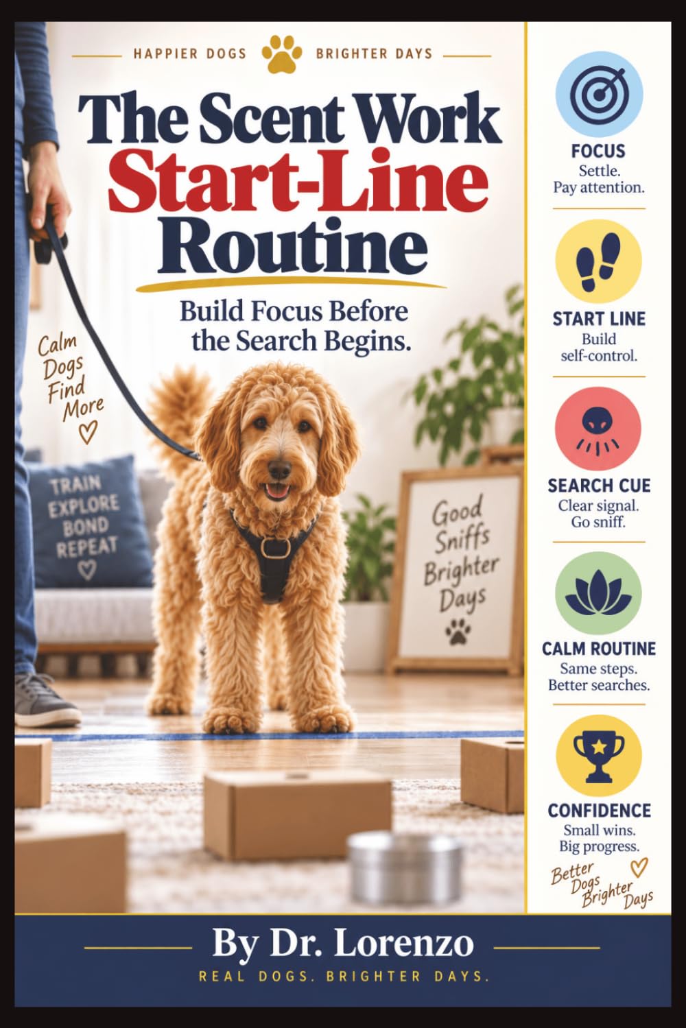 ler totalmente The Scent Work Start-Line Routine: Build Focus Before the Search Begins (Scent Training for Dogs)