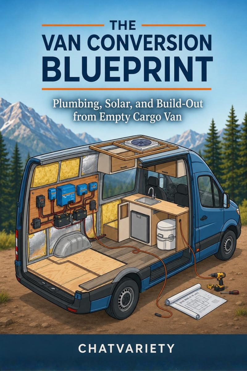 capítulo por capítulo baixar The Van Conversion Blueprint: Plumbing, Solar, and Build-Out from Empty Cargo Van (Truck, RV & Overlanding Series) (English Edition)