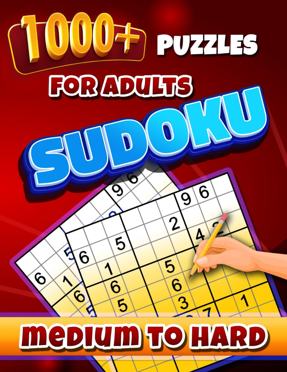 capítulo por capítulo baixar 1000+ Sudoku Puzzles for Adults: Medium to Hard Sudoku Puzzles with Solutions