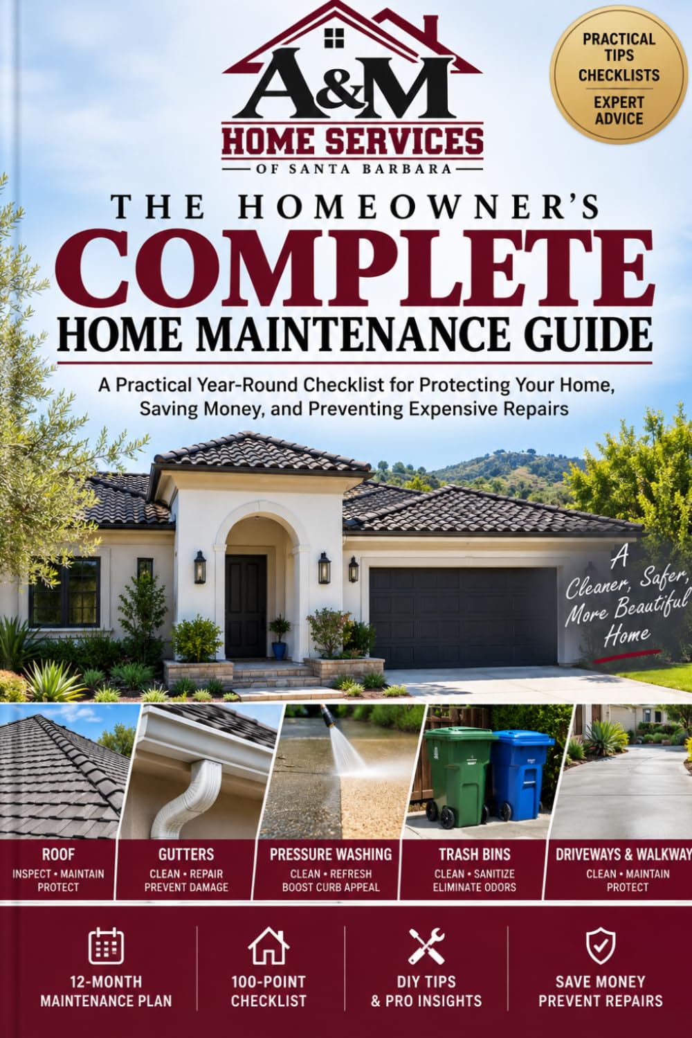 ler totalmente The Homeowner's Complete Home Maintenance Guide: A Practical Year-Round Checklist for Protecting Your Home, Saving Money, and Preventing Expensive Repairs: 1