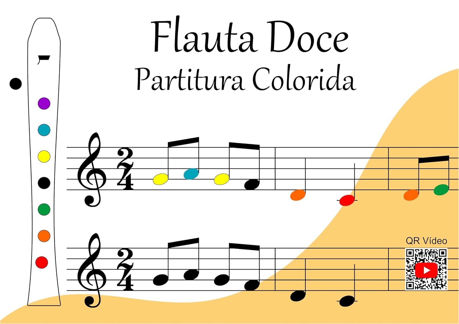Flauta Doce Béla Bartók: Paritura Colorida baixar livro de graça