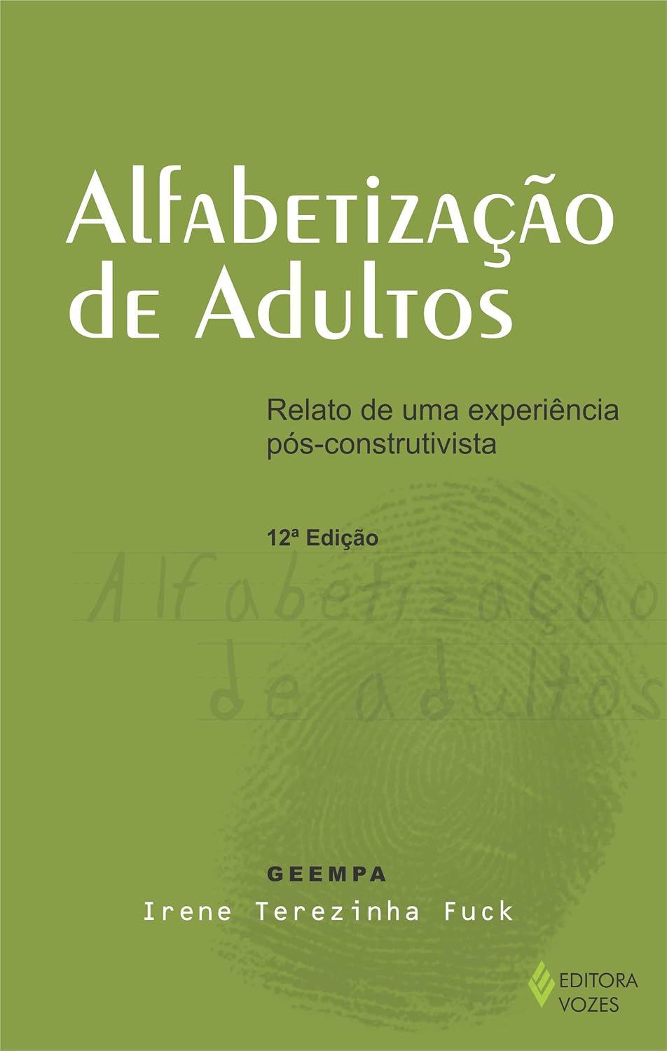 capítulo por capítulo baixar Alfabetização de adultos: Relato de uma experiência pós-construtivista