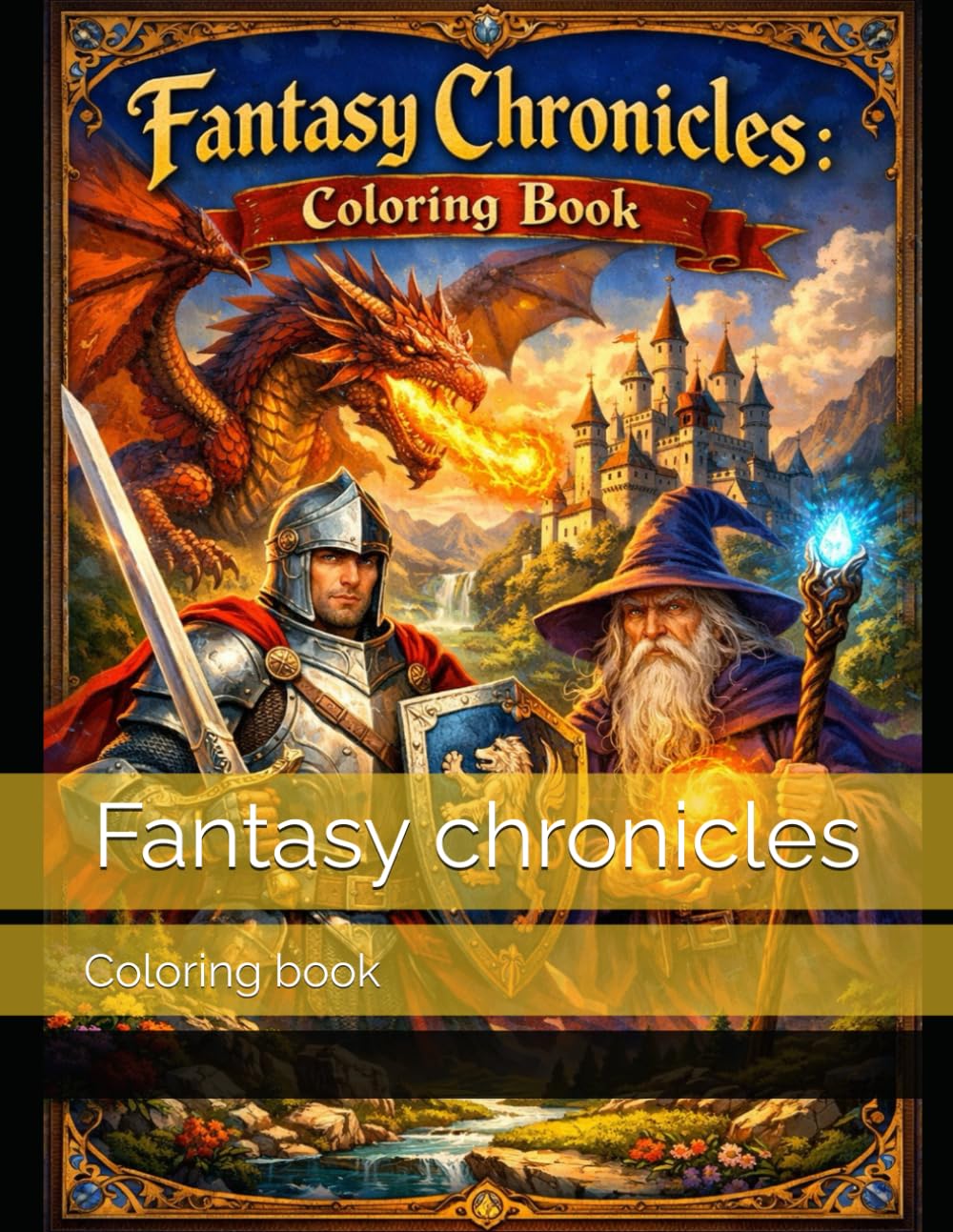 Fantasy chronicles: Coloring book (Portuguese Edition) baixar o livro de graça
