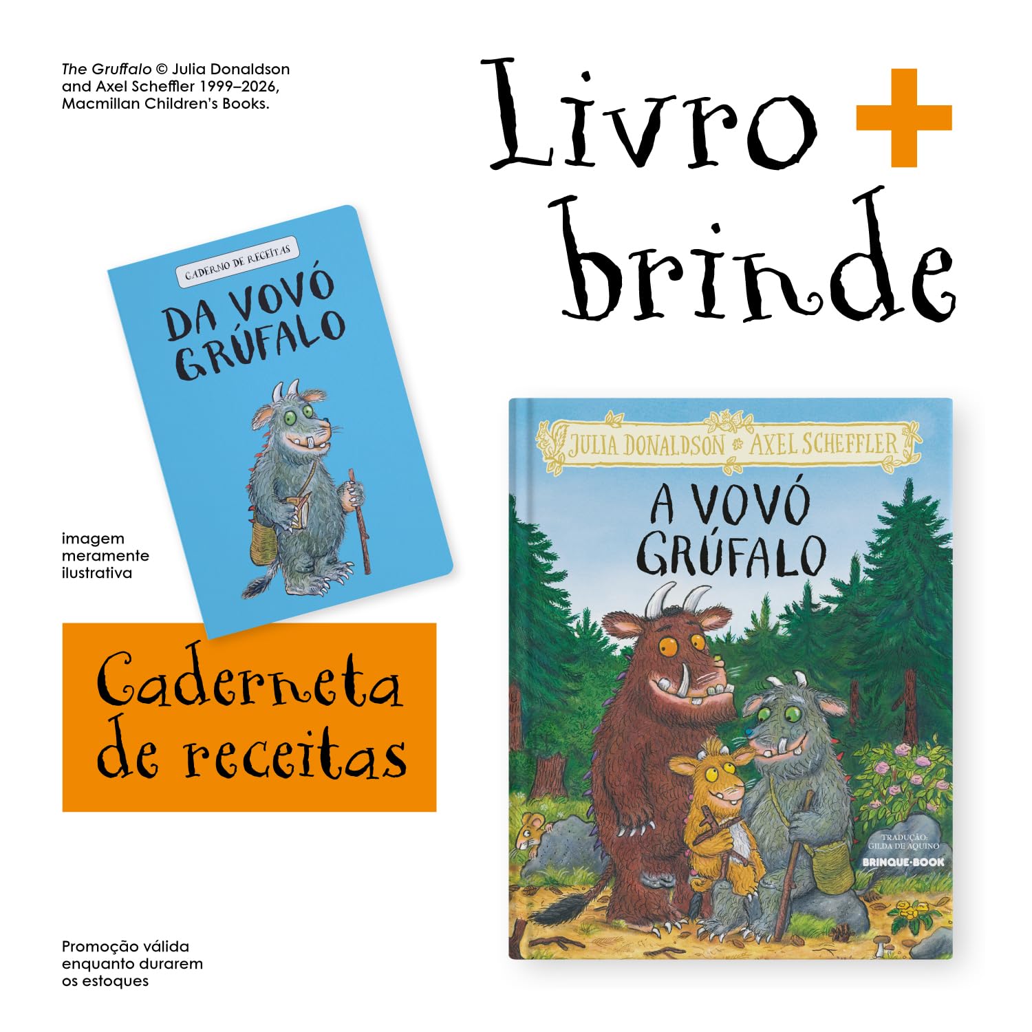 ler totalmente A vovó Grúfalo (com brinde)