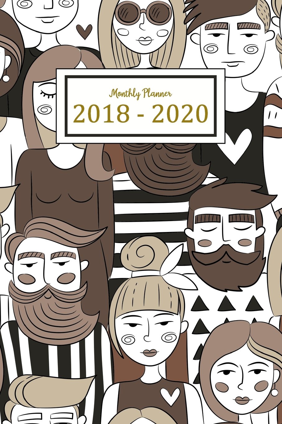 ler totalmente 2018 - 2020 Monthly Planner: Three Year Monthly Schedule Organizer Planner - 36 Months Calendar - Agenda Planner For The Next Three Years, Appointment... Goal Setting, Happiness Gratitude Book
