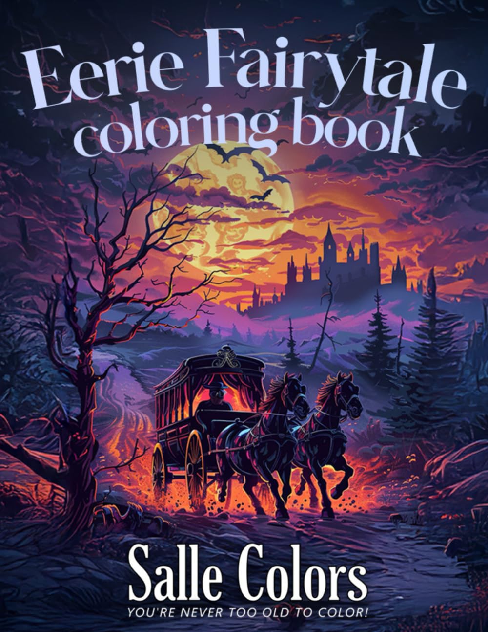 capítulo por capítulo baixar Eerie Fairytale Coloring Book: Creepy Spooky Cute Designs of Dark Fairies, Cursed princesses, and Mysterious Castles For All Ages