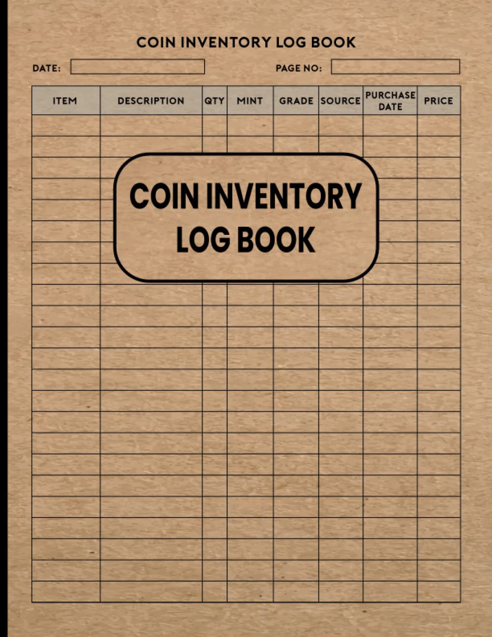 capítulo por capítulo baixar Coin Inventory Log Book: Journal for Collectible Currency/Coin Book & Coin Collection Supplies