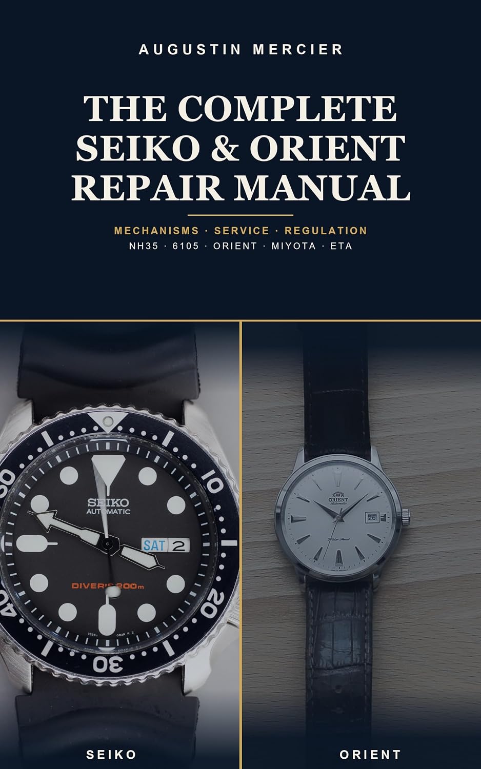 capítulo por capítulo baixar The Complete Seiko & Orient Repair Manual: Mechanisms, Service and Regulation —From the NH35, the World's Most Used Movement, to the Vintage 6105 Diver... Repair Manual Series) (English Edition)