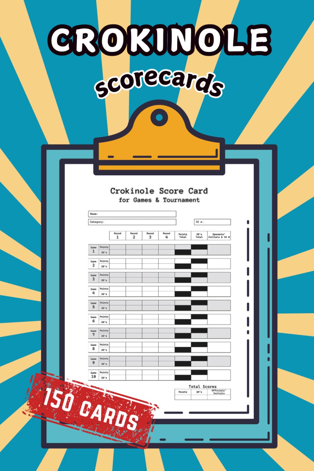Crokinole Scorecards: 150 Game and Tournament Scorecards baixar livro de graça