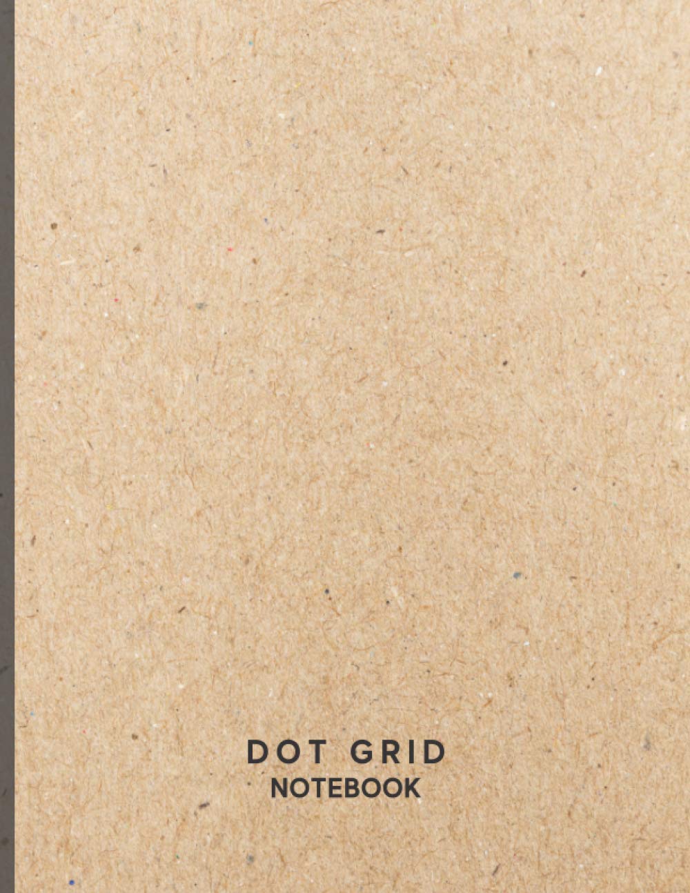 Dot Grid Notebook/Journal | Large (8.5 x 11 inches) - 100 Dotted Pages | Minimalistic Ghost Planner Sketchbook Notebook: Dot Pages | Brown Paper Effect matte minimal Cover baixar livro de graça