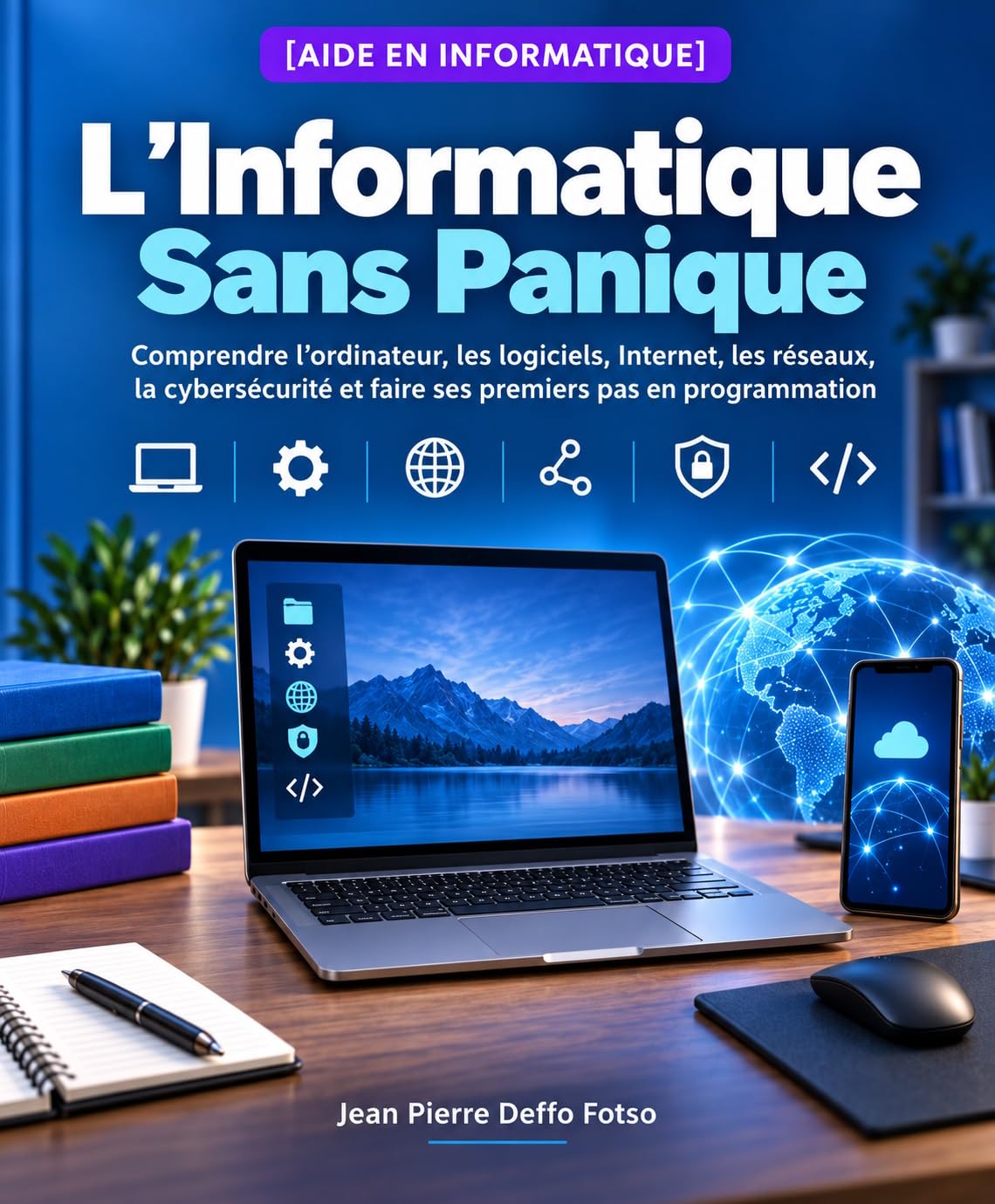 L’Informatique Sans Panique: Comprendre l’ordinateur, les logiciels, Internet, les réseaux, la cybersécurité et faire ses premiers pas en programmation (French Edition) baixar livro de graça