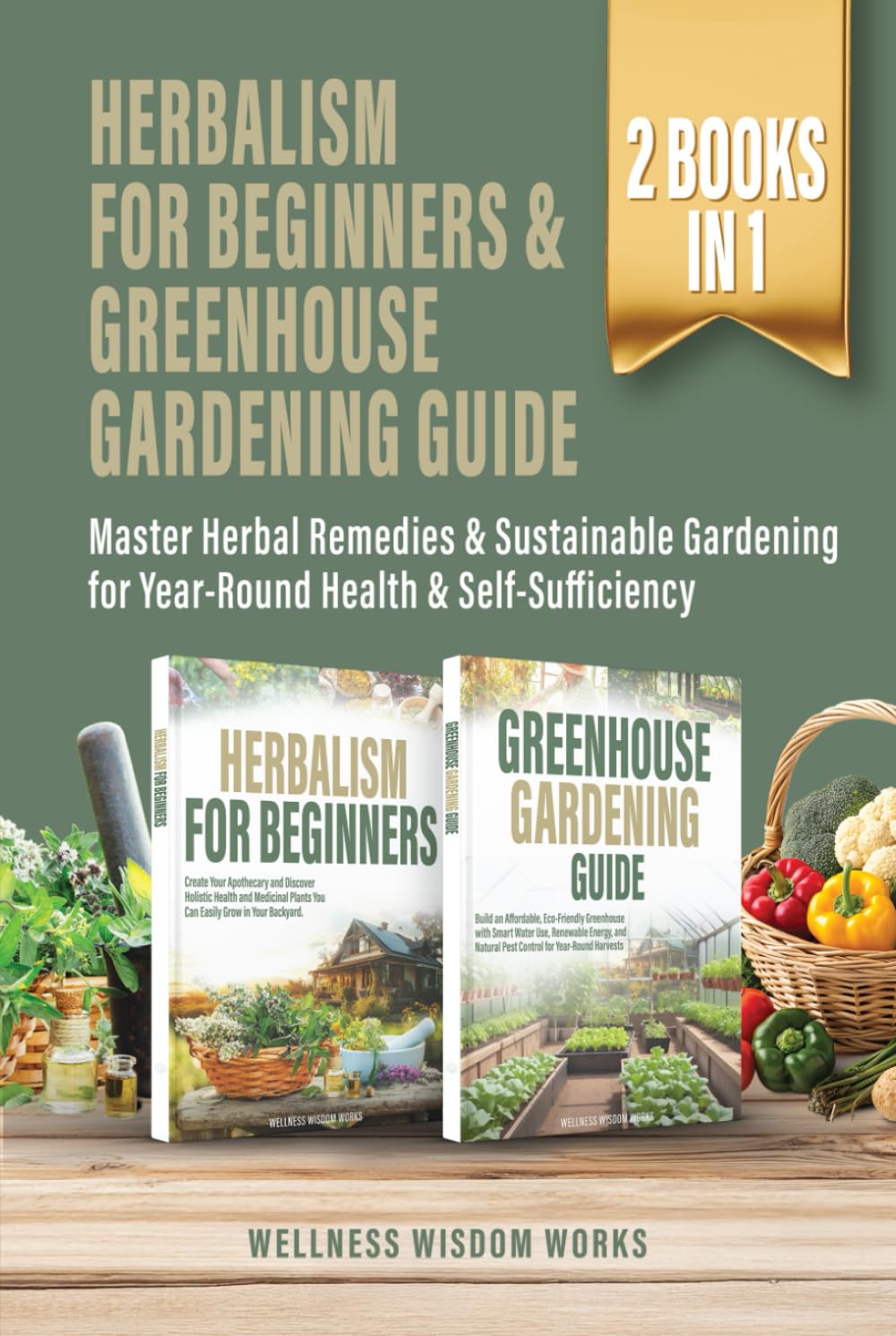 Herbalism for Beginners & Greenhouse Gardening Guide: Master Herbal Remedies & Sustainable Gardening for Year-Round Health & Self-Sufficiency baixar o livro de graça