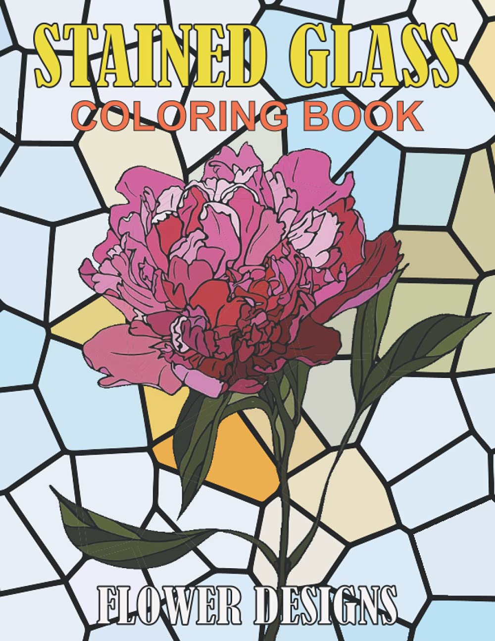 capítulo por capítulo baixar Stained Glass Coloring Book Flower Designs: An Stained Glass Coloring Book Flower Designs Fun Easy, Amusement, Stress Relieving & much more For Adults, Men, Girls, Boys & Teens
