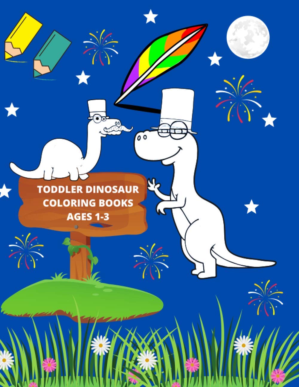 capítulo por capítulo baixar Toddler Dinosaur Coloring Book Ages 1-3: Dinosaur Coloring Book For Kids Best Illustrations | 30 Super Cute Dino Pages To Color
