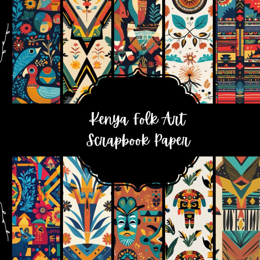 ler totalmente Kenya Scrapbook Paper, African Junk Journal Paper, Travel Decorative Paper, DIY Projects, Origami, Collage Sheets, Decoupage Paper, 10 Designs, Double Sided
