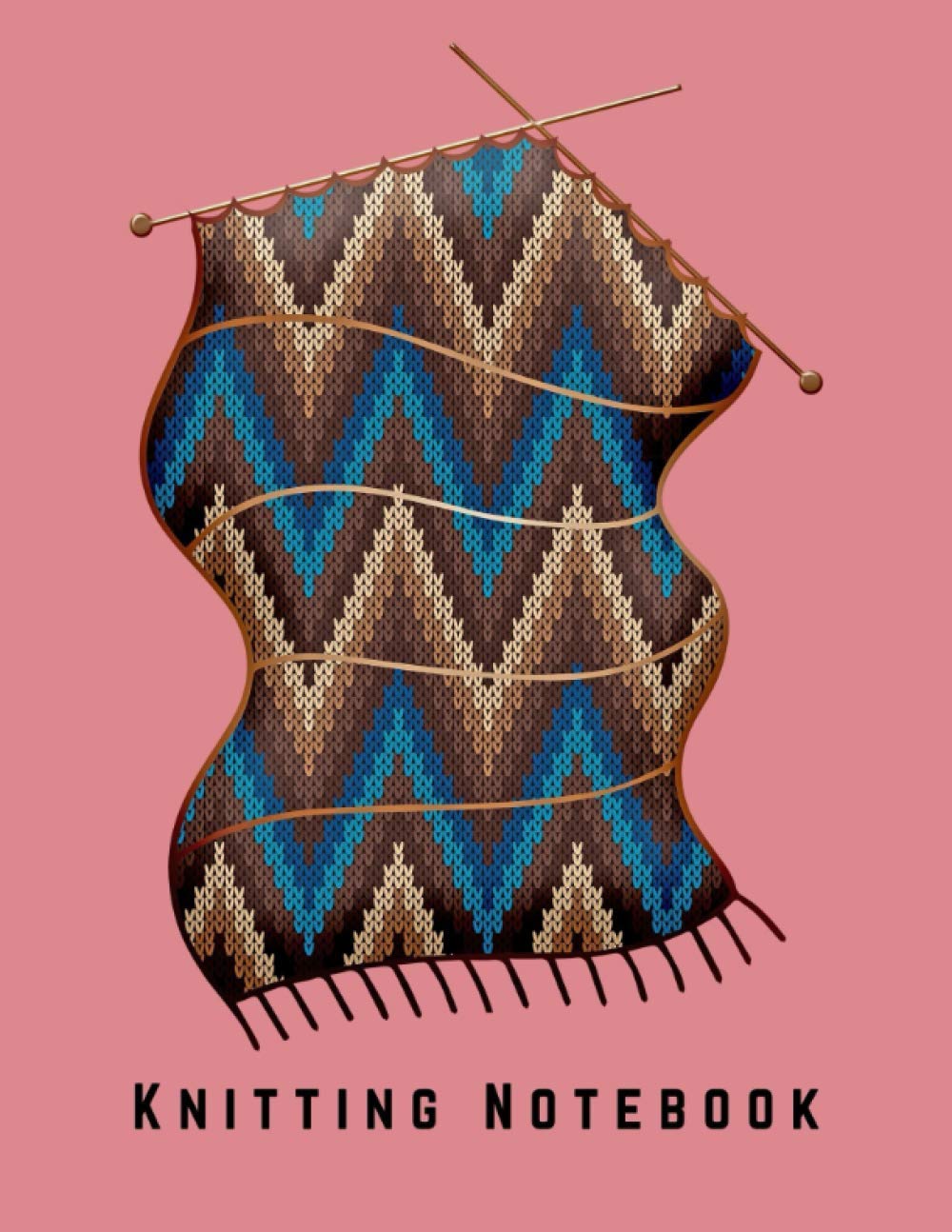 Knitting Notebook: Project planner to organize your ideas, patterns and designs – with knitters graph paper baixar livro de graça