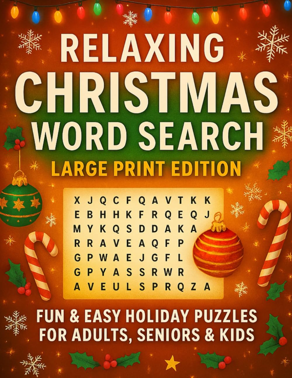 Relaxing Christmas Word Search for Adults, Seniors and Kids –Large Font: 500+ Festive Word Searches in Big, Bold Letters, Perfect for Christmas gifts... Large Print Christmas Puzzles for Stress-Free baixar livro de graça