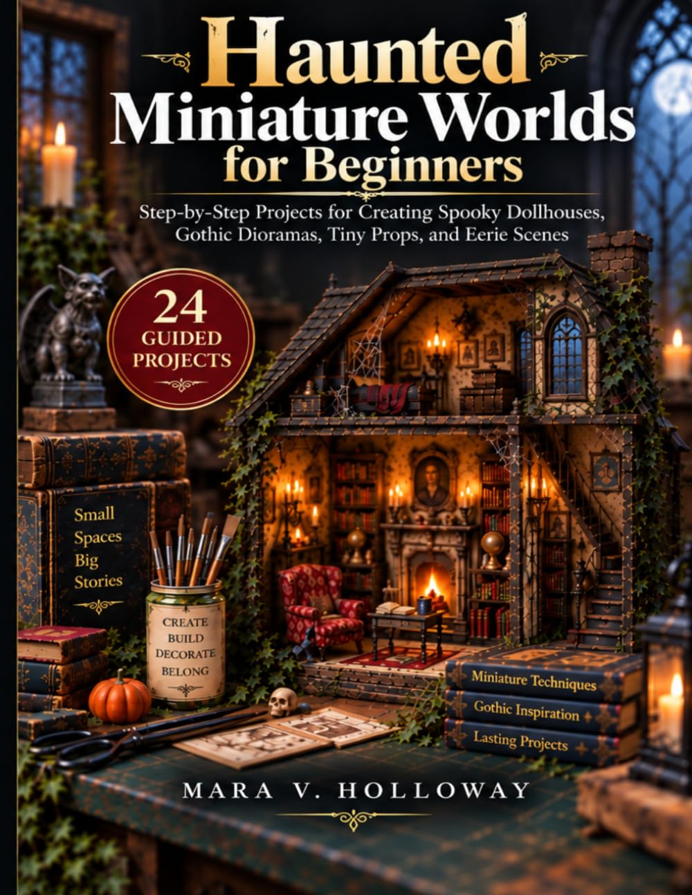 capítulo por capítulo baixar Haunted Miniature Worlds for Beginners: Step-by-Step Projects for Creating Spooky Dollhouses, Gothic Dioramas, Tiny Props, and Eerie Scenes