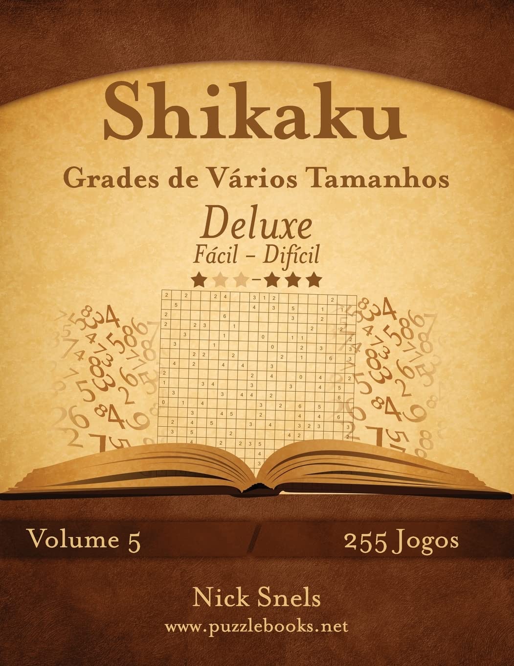 ler totalmente Shikaku Grades de Vários Tamanhos Deluxe - Fácil ao Difícil - Volume 5 - 255 Jogos