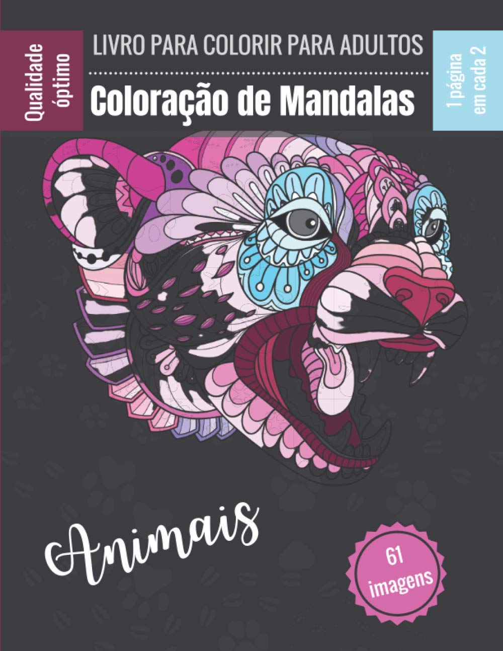 Livro para colorir para adultos - Coloração de Mandalas Animais: Maravilhosos Mandalas para Apaixonados - Livro para Colorir Adultos e Crianças......) Presente Ideal para Amantes do Desenho baixar o livro de graça