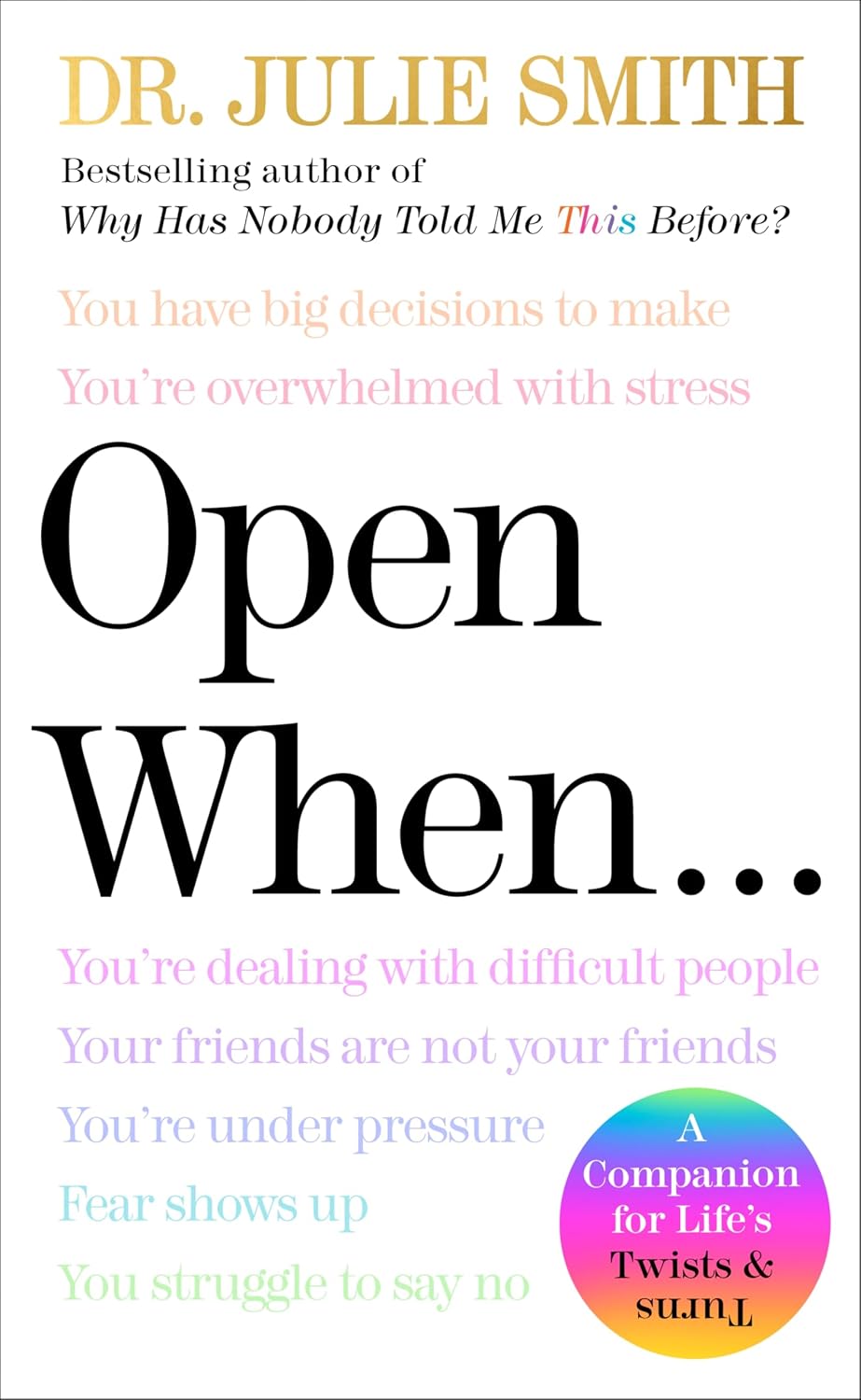 Open When: A Companion for Life's Twists & Turns baixar o livro de graça