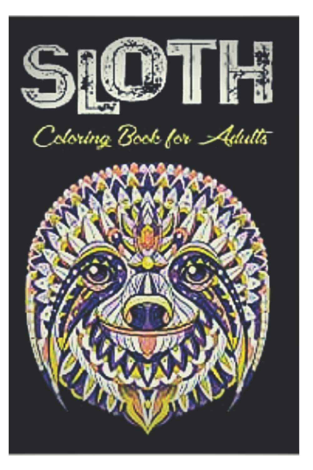 ler totalmente sloth coloring book for adults
