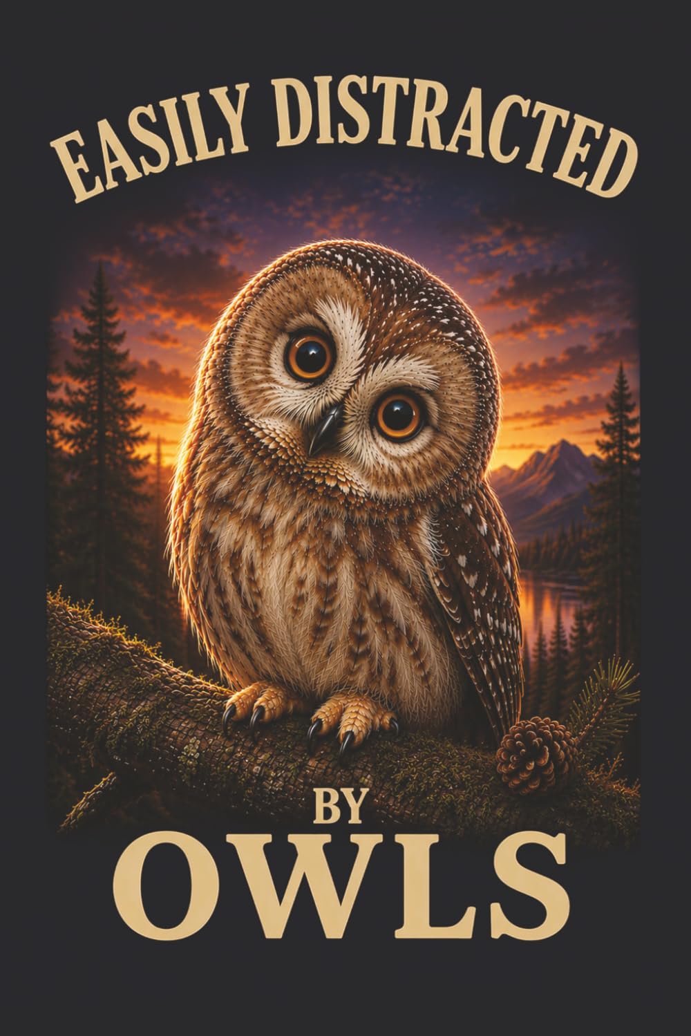 capítulo por capítulo baixar Easily Distracted by Owls: Funny Notebook and Journal for Owl Lovers