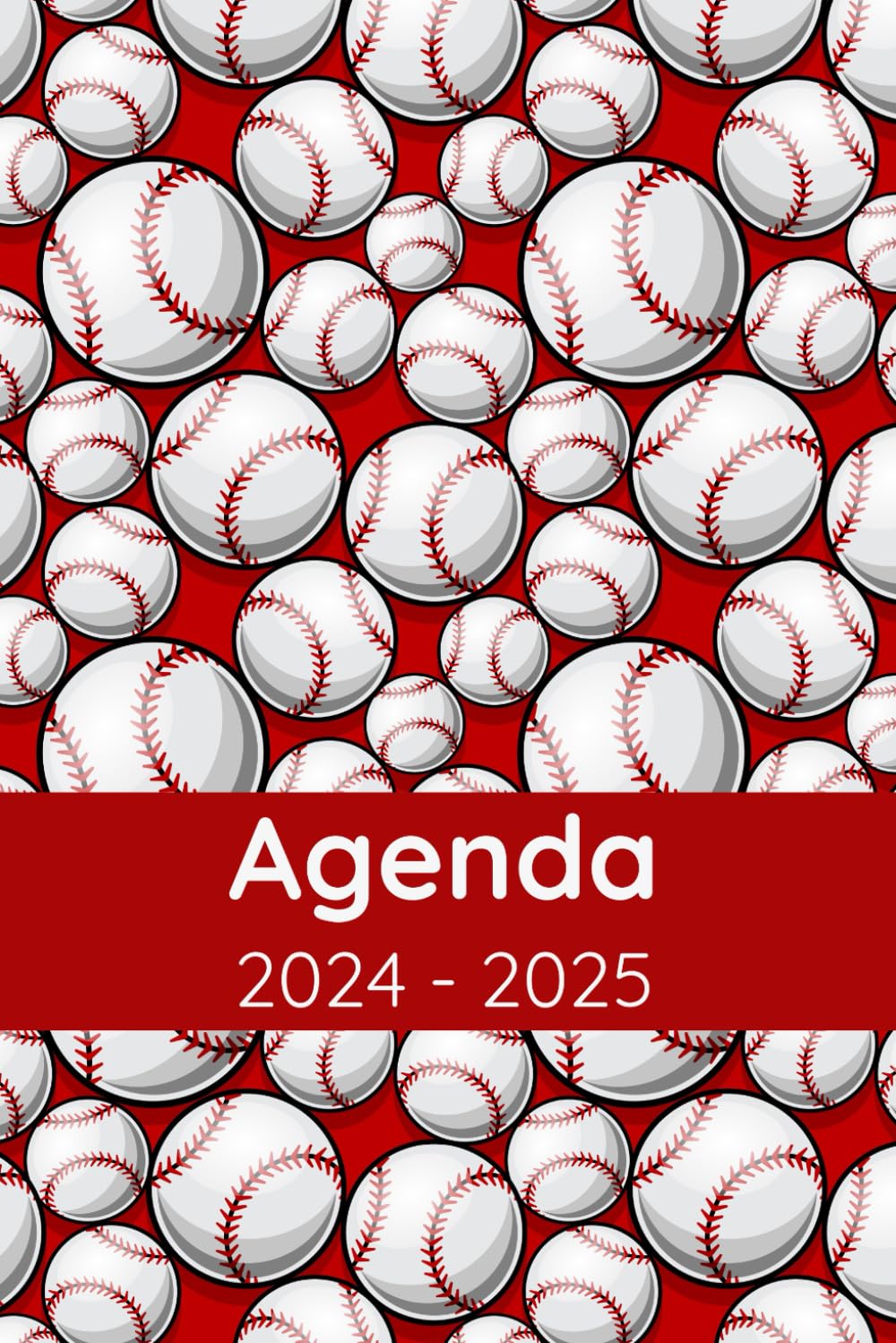 Agenda 2024-2025: Regalo para amantes del béisbol, jugadores, aficionados, Calendario 24-25 vista semanal y mensual, planificador (Spanish Edition) baixar livro de graça