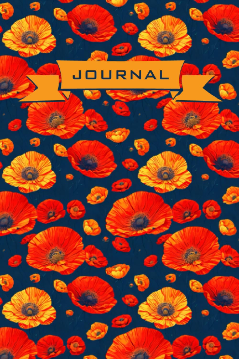 ler totalmente Poppy Poetry: A 6x9 Floral Journal for Inspired Writing