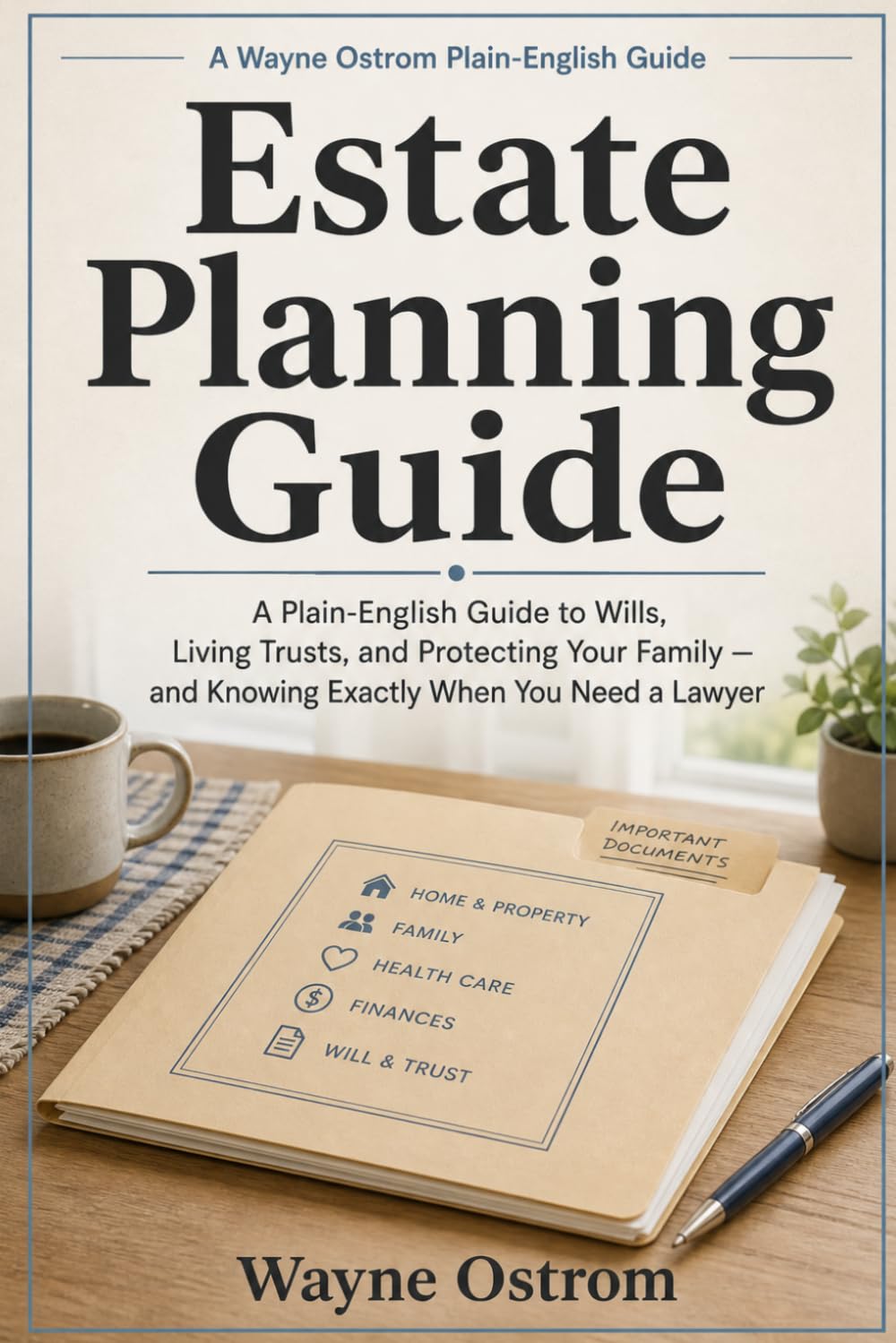 Estate Planning Guide: A Plain-English Guide to Wills, Living Trusts, and Protecting Your Family - and Knowing Exactly When You Need a Lawyer baixar o livro de graça