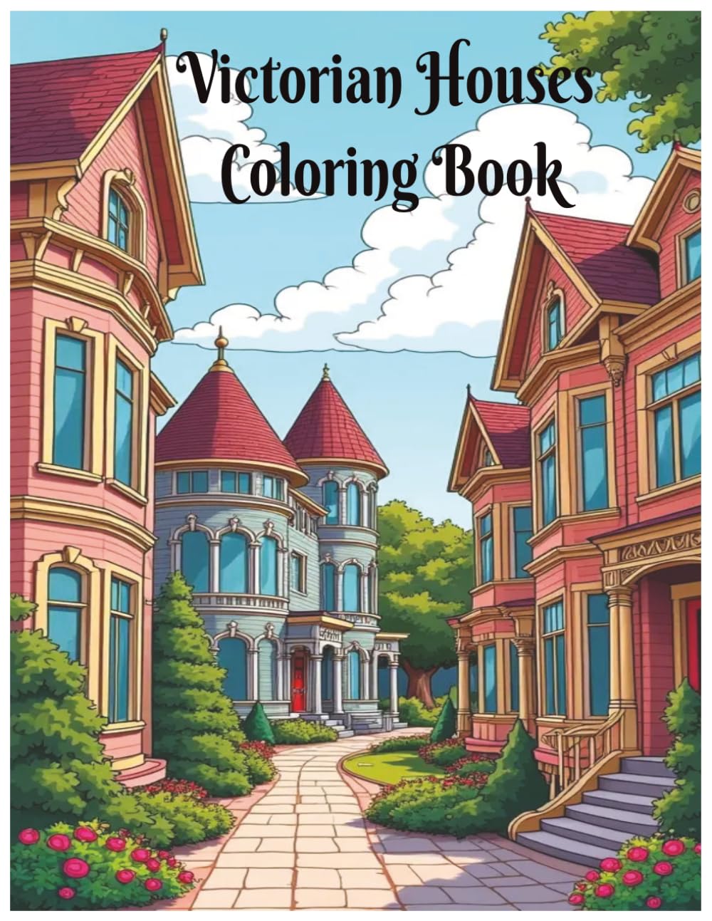 capítulo por capítulo baixar Victorian Houses Coloring Book: A Coloring Book of Historic Homes, Detailed Coloring Pages of Architectural Illustrations for Adults