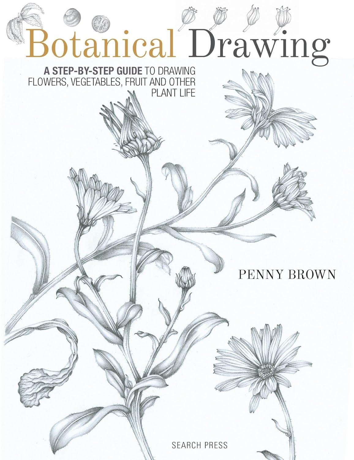 ler totalmente Botanical Drawing: A Step-By-Step Guide to Drawing Flowers, Vegetables, Fruit and Other Plant Life