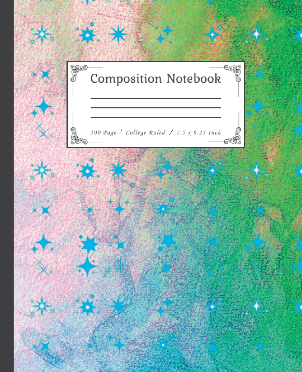 Composition Notebook: Marble Background Composition Notebook, 7.5 x 9.25 inch,100 Page, notebook paper wide ruled, wide ruled paper notebook journal. baixar livro de graça