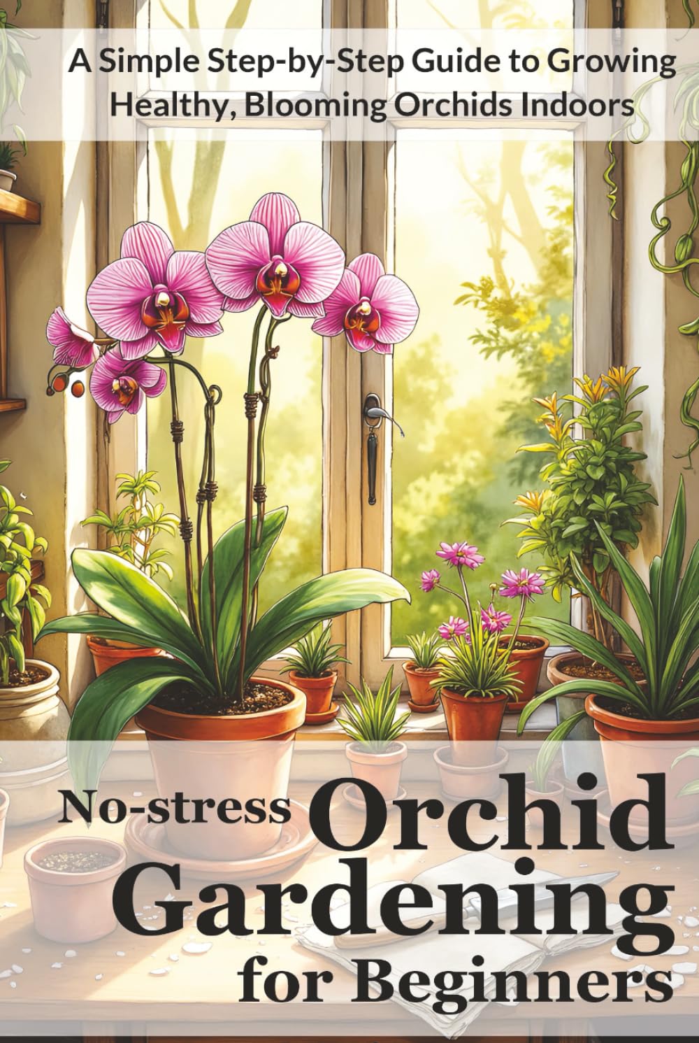 ler totalmente No-stress Orchid Gardening for Beginners: A Simple Step-by-Step Guide to Growing Healthy, Blooming Orchids Indoors