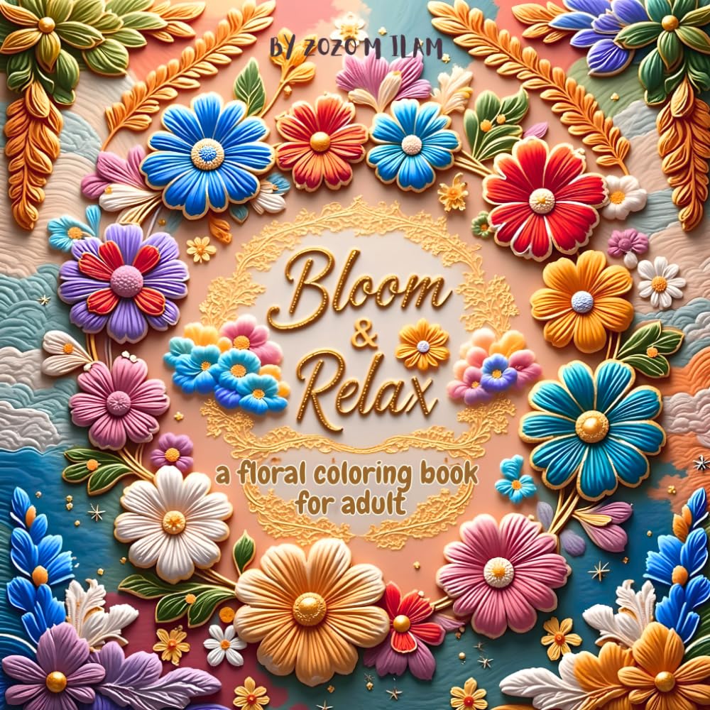 ler totalmente Floral Bloom Relax Coloring Book For Adult: Stress-Relieving Floral Coloring Pages for Adults & Teens | Botanical Illustrations Featuring Roses,... Relax,A Journey Through Nature’s Canvas.)