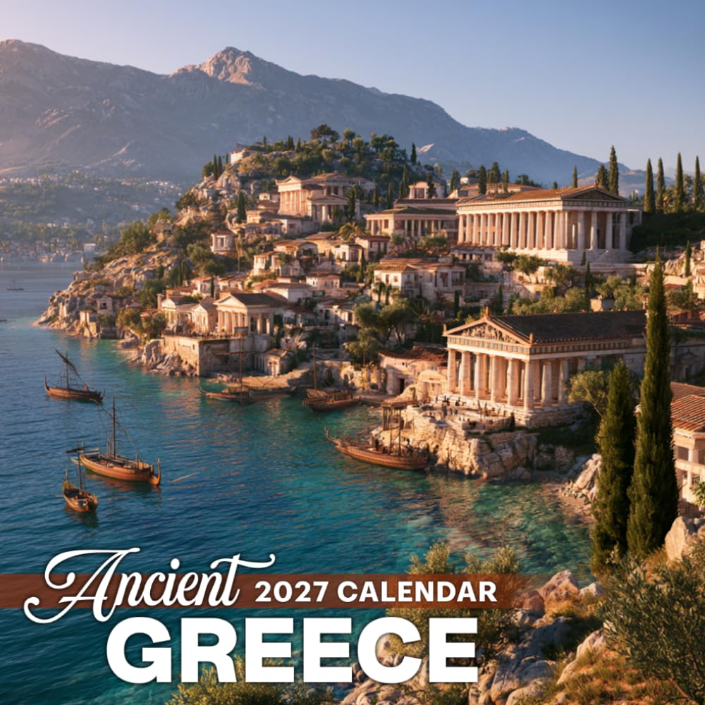 capítulo por capítulo baixar Ancient Greece Calendar 2027: Historic Ruins and Timeless Mediterranean Landscapes