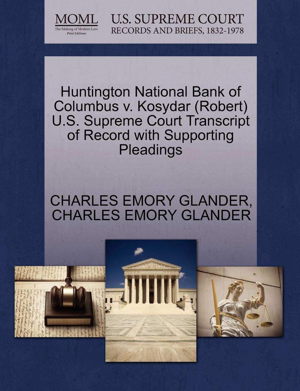 Huntington National Bank of Columbus v. Kosydar (Robert) U.S. Supreme Court Transcript of Record with Supporting Pleadings baixar o livro de graça